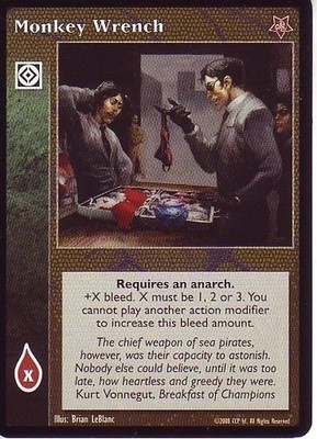 Monkey Wrench  VTES JYHAD TW Twilight Rebellion