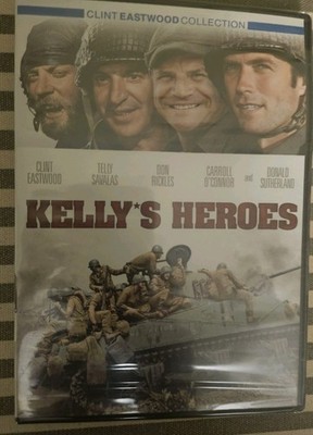 1970 KELLY'S HEROES DVD 2010 WARNER BROS CLINT EASTWOOD  CARROLL O'CONNOR NEW