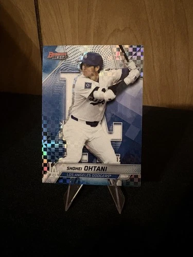 2025 BOWMAN BEST 🇯🇵💎SHOHEI OHTANI BLUE X FRACTOR  PARALLEL /150 Color Match