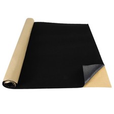 Speaker Box Carpet Fabric with Adhesive, 20"x39" Black Car Trunk Felt Fabric