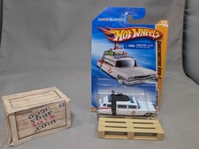 New 2010 Hot Wheels New Models Series Ghostbusters Ecto-1 Hearse Ambulance