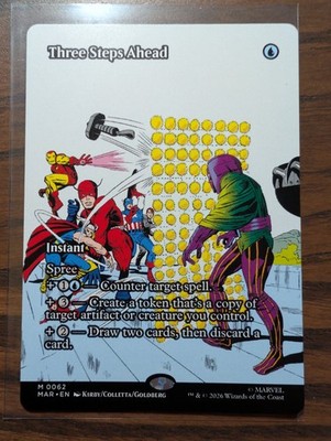 Three Steps Ahead (Borderless Regular) - 62 - Marvel Universe Eternal - Legal - NM