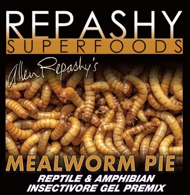 Repashy Mealworm Pie Bearded Dragon Tegu Monitor Skinks Reptile Lizard Food B...