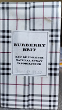 sealed Burberry Brit Ladies toilette natural spray 1fl. oz.