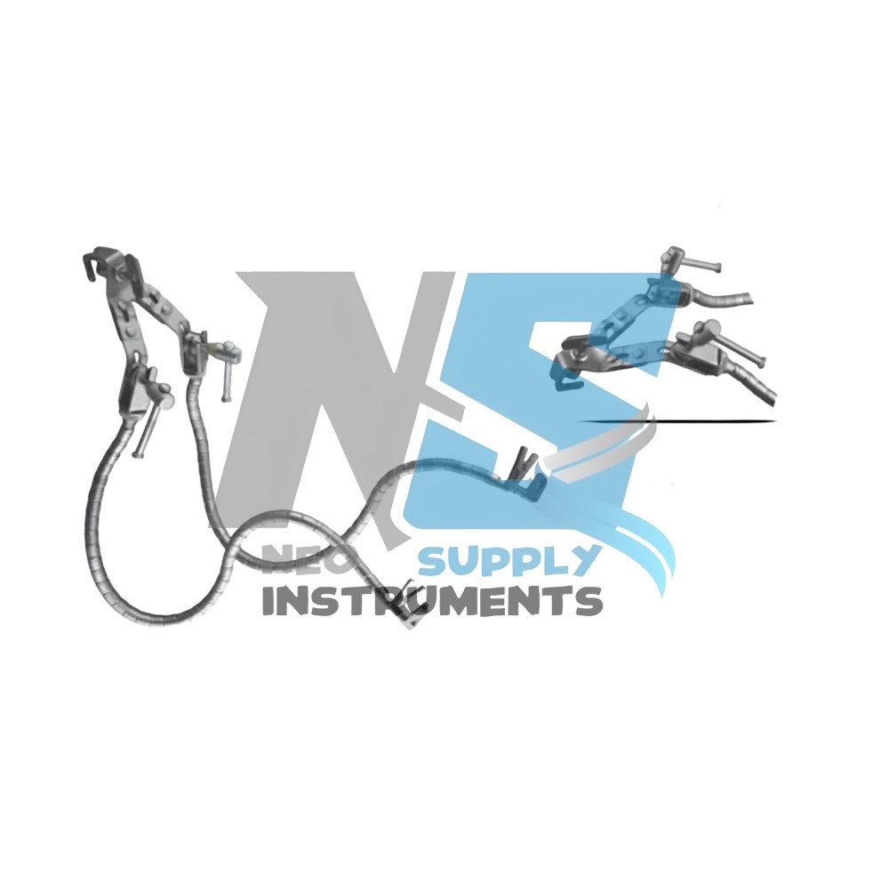 Leyla Self Retractor Brain Retractor Set Two Arms Orthopedic Surgical Instrument