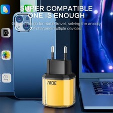 30W Type C USB Mobile Phone Charger Fast Charging EU/US/UK Plug Wall Adapter