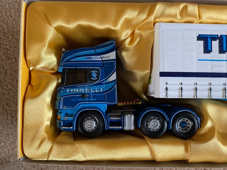Corgi Hauliers Of Renown 1:50 Scania R Series Tinnelly 50th Ann AN13710 - Image 3 of 4