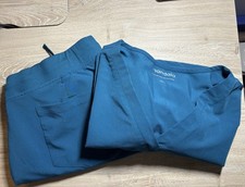 Mandala scrub set: Women  s Top Size XXL  Jogger Bottom Size XL Petite