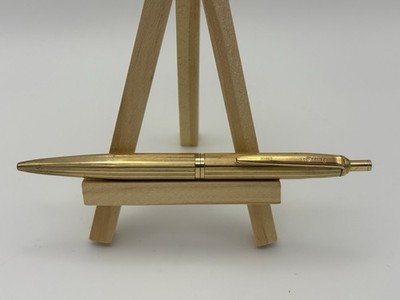 Vintage rOtring  Double  Gold Plated Ballpoint Pen   Parts/Repair   Dented