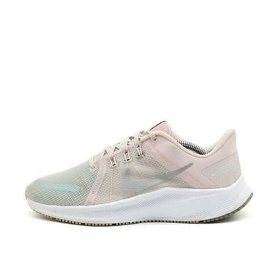 Nike Damen Quest 4 Sneaker Grau/Rosa Synthetik Niedrig Leicht Laufschuhe EU 40
