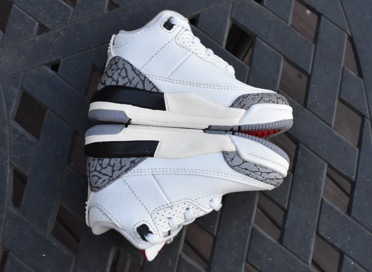 Nike Air Jordan 3 Retro TD 'White Cement Reimagined' DM0968-100