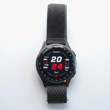 Garmin Approach S50 GPS Golf Smartwatch Slate w/ Black Nylon Band 010-03010-00