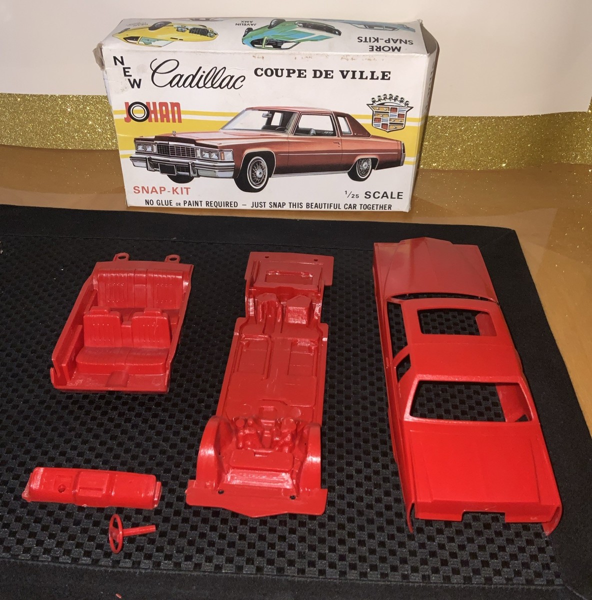VINTAGE JO-HAN CADILLAC COUPE DE VILLE 1/25 SNAP-KIT | eBay