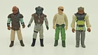 Kenner Vintage Star Wars Loose Action Figures - Weeq Klaa Prune Nik - No Weapons