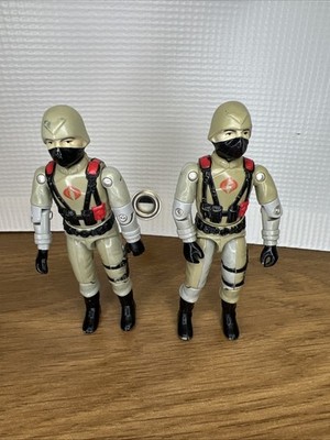 Cobra Night Attack 4-WD Stinger Driver 2 Figure Lo1984 GI Joe ARAH Action Figure