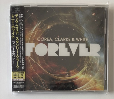 #ad * COREA CLARKE amp; WHITE * FOREVER 2010 * Japan * 2 CD * obi * $44.00
