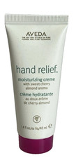 AVEDA HAND RELIEF MOISTURIZING CREAME SWEET CHERRY ALMOND AROMA 1.4 FL OZ