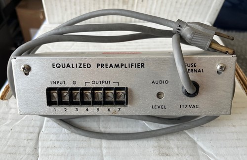 Harris / Gates Pre Amp Vintage Equalized Preamplifier (Part #994-6690-003)