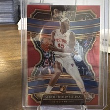 2019-20 Panini Select - Concourse Sekou Doumbouya #71 Red Prizm /199 (RC)
