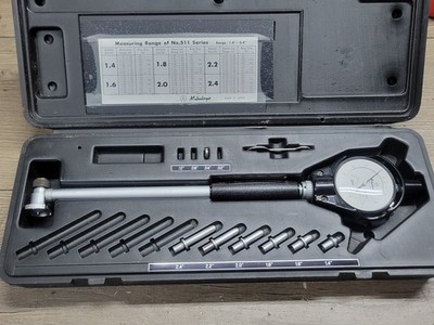 MITUTOYO #511 1.4 -2.4 X .001'' DIAL BORE GAGE