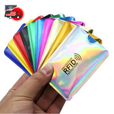 10x RFID Blocking Sleeves Credit Card Protector Holders Theft Protection Secure