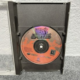 Herc's Adventures (Sega Saturn, 1997) Complete CIB Tested & Working Damaged Case