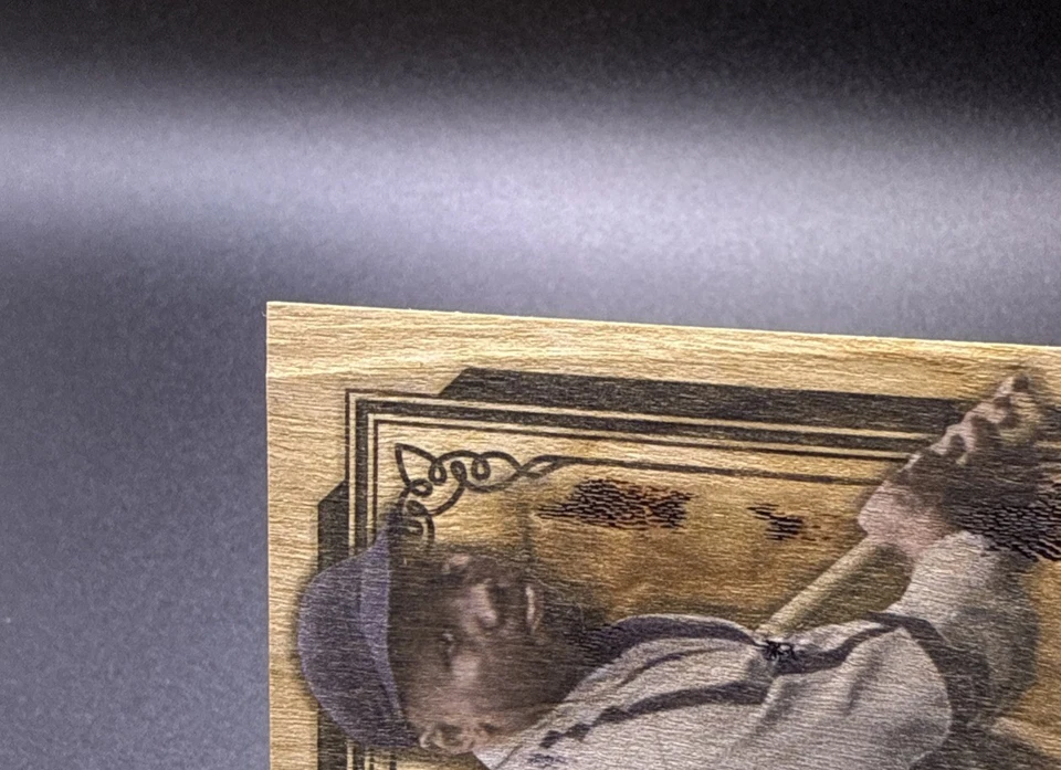 Actualización Topps 2025 madera pesada SSP Josh Gibson TRUE HR KING HL-3 estuche golpeado *LEER* Foto 4 de 4