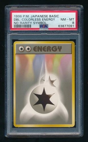 Double Colorless Energy PSA 8