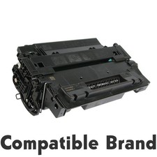 For HP CE255X 55X Black Toner Cartridge
