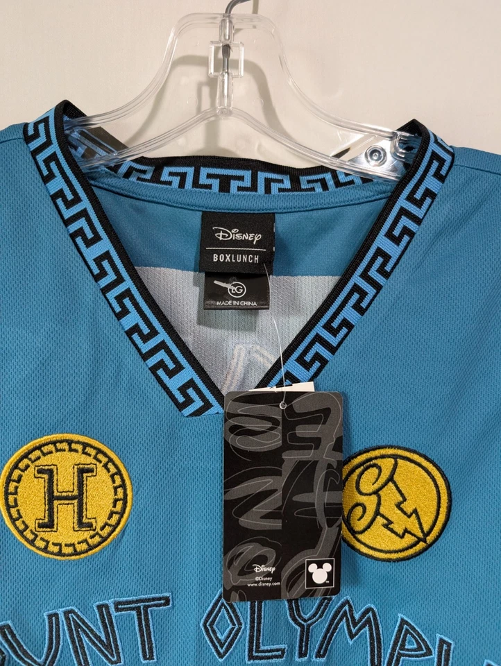 Disney Basketball Jersey Mens XL Blue White Hercules Zero To Hero Tank New - Image 4 of 4