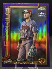 2025 Topps Pro Debut Chrome Purple Refractor #PDC-126 Demetrio Crisantes /125