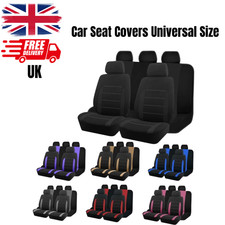 Car Seat Covers Full Set Universal Fit Interior Covers SUV Van Truck