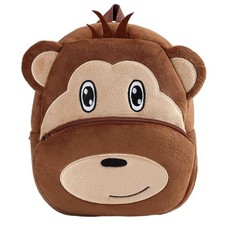 Cute Toddler Backpack,Kids Mini Travel Bag Plush Animal Cartoon Toddler Bag D...