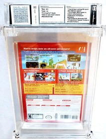 NEW SUPER MARIO BROS. WATA 8.5 A+ Sealed Nintendo Wii Brand New Graded! VGA CGC