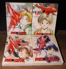 Prowling Red Devil Volumes 1 5 7 8 Toshimitsu Shimizu Manga Graphic Novels Books