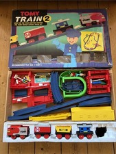Tomy Vintage 1988 Train Set 2 Passenger Goods Track train people infrastructure