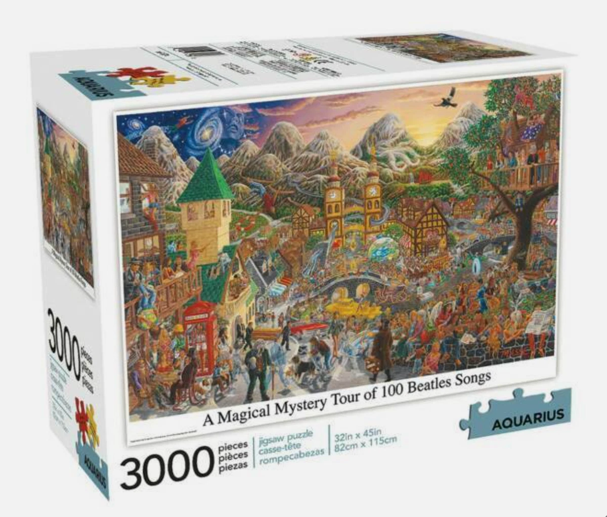 Ancien Puzzle Perplexite Série Artistique 900 Pièces En Bois