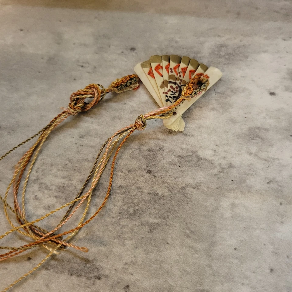 Vintage Japanese Hina Doll Figurine Display Case Antique Decoration - Image 3 of 4