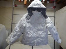 ZeroXposur Winter Heavy Weight Jacket Size 10/12 Weather Resistant Girls White