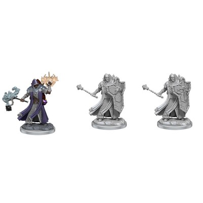 Dungeons & Dragons Miniatures: Frameworks - Male Human Cleric (Wave 1) WZK75071