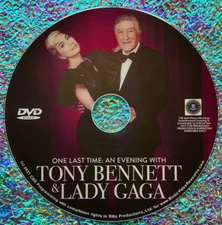 One Last Time: An Evening with Tony Bennett and Lady Gaga DVD w/BONUS Interviews