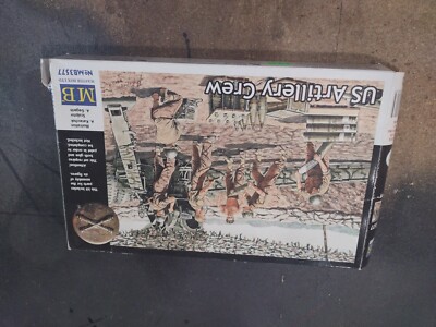 MASTER BOX US Artillery Crew 6 Figure Set - 1/35 Scale WWII Plastic Model Kit, Unpainted & Unassembled - View #11