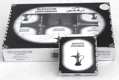 Bakhoor, Bukhoor Dirhamain, 40g by Al Khayam Zafron LLC, ( 6 Pack )