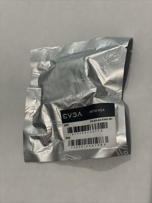 Evga DVI to VGA adapter DVI Video New in package PC computer monitor Part