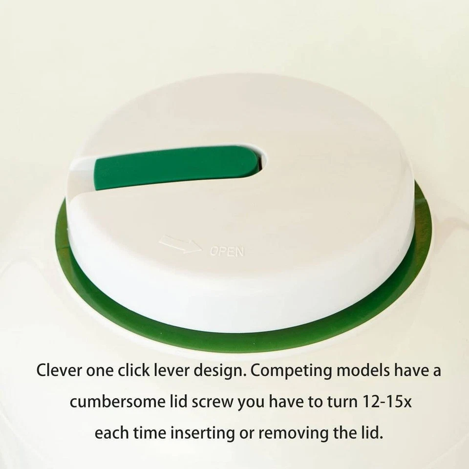 The Laundry Alternative Non-electric Mini Washing Machine Wonderwash White - Image 4 of 4