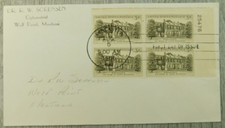 First Issue Wheatland James Buchanan Home Lancaster PA 1956 Stamp Envelope Cover