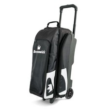 Brunswick Blitz Black 3 Ball Roller Bowling Bag