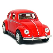 New 5" Kinsmart 1967 Volkswagen Classical Beetle Diecast Model Toy Car 1:32 Red