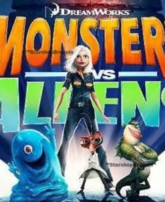 MONSTERS VS ALIENS - Mini Figuren Set - Toy Quest