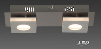 Led Deckenlampe Spot 2 Flammig Deckenleuchte Lampe Leuchte Brilliant G67429/21